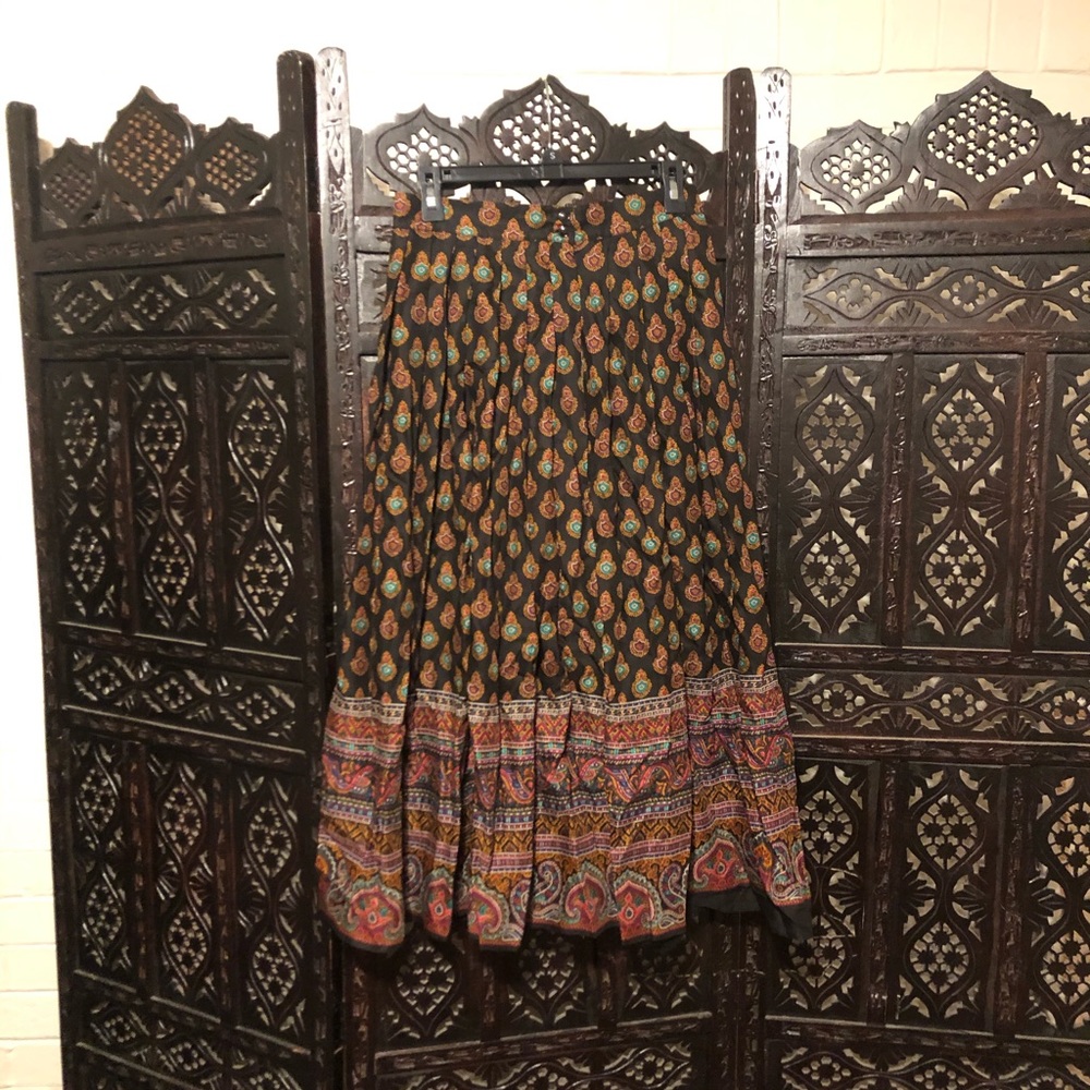 Vintage boho gypsy skirt
